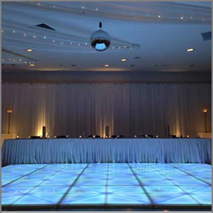 led dance floor